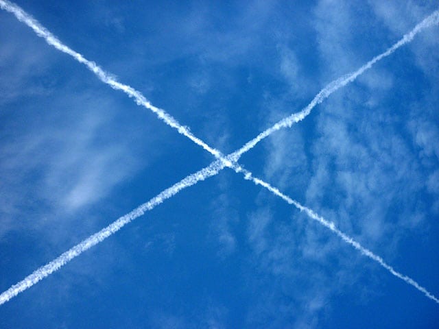 Saltire flyover. pic credit: Karl and Ali on Creative Commons.